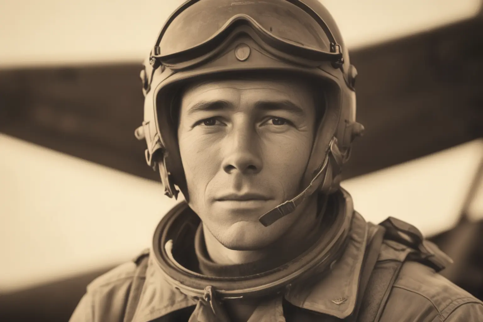 American Fighter Pilot during WWII